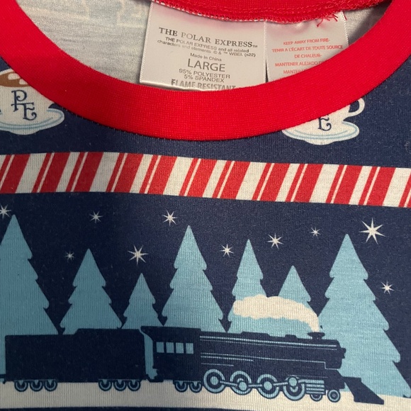 Polar express pajamas - Picture 2 of 3